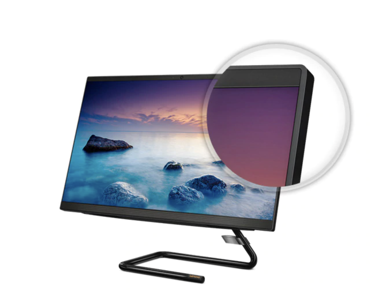 Computador All In One LENOVO 23,8" Pulgadas A340 Intel Core i3 4GB RAM - Imagen 3